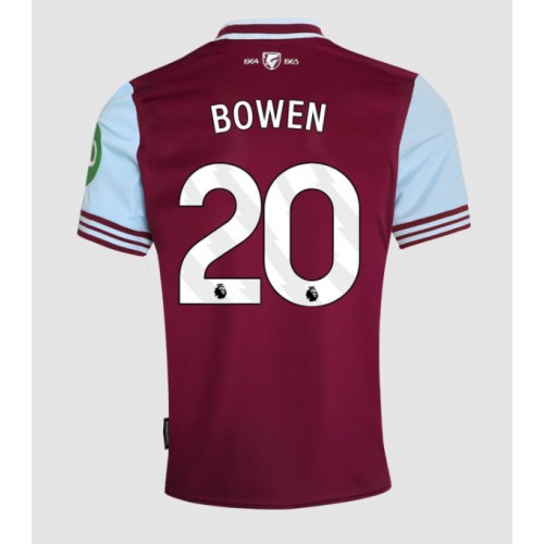 Fotbalové Dres West Ham United Jarrod Bowen #20 Domácí 2024-25 Krátký Rukáv